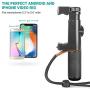 Movo Smartphone Kit Bundle with VXR10 Microphone, Grip and LED Light