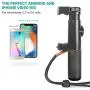 Movo Smartphone Kit Bundle with VXR10 Microphone, Grip and LED Light