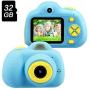 Best Birthday Gifts for Boys Age 3-8,OMWay Kids Digital Video Camera for Boys,Toys for Boys 4 5 6 7 8 Year Old,8MP HD Camcorders,Blue(32GB SD Card Included).