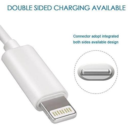 (2 Pack) Lighting to Headphone Jack Adapter, 3.5mm Earphones/Headphone Aux Audio Cable Compatible with iPhone 11/Xs Max/XR/X/8P/ 8/7P/7 Supports iOS 11 or Later