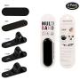 FOURPLUSONE Cell Phone Grip, Universal Handheld Finger Strap Loop Holder for iPhone Samsung Smartphone Kindle Tablet Car Vent Holder