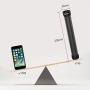 ULANZI Carbon Fiber Extension Monopod Pole Rod Extendable Stick 1/4 Thread Compatible for DJI OSMO Mobile 3 Zhiyun Smooth 4 Q/Hohem/Moza Stabilizer Gimbal