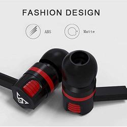 Docooler PTM Wired in-Ear Earphones Stereo Gaming Headset Headphones with in-line Control & Microphone for PSP iPhone iPad Android Smartphones Tablet PC Laptop