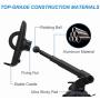 【Updated 3-in-1】 Hands-Free Car Phone Mount, Car Phone Holder with Air Vent Clip and Powerful Suction Cup for Car Air Vent, Dashboard and Windshield, Compatible with All Cell Phones