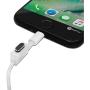 PortPlugs Dust Plugs (2 Pack) Aluminum - Compatible with iPhone 11, X, XS, XR, 8, 7, 6 Plus, Max, Pro - Includes Cord Holders and Cleaning Brush (Gun Metal)