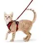 rabbitgoo Cat Harness and Leash for Walking, Escape Proof Soft Adjustable Vest Harnesses for Medium Large Cats, Easy Control Breathable Pet Safety Jacket with Reflective Strips & 1 Metal Leash Ring rabbitgoo Cat Harness and Leash for Walking, Escape Proof Soft Adjustable Vest Harnesses for Medium Large Cats, Easy Control Breathable Pet Safety Jacket with Reflective Strips & 1 Metal Leash Ring