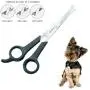 Professional Pet Grooming Scissors with Round Tip Stainless Steel Dog Eye Cutter for Dogs and Cats, Professional Grooming Tool, Size 6.70" x 2.6" x 0.43"