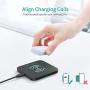 CHOETECH Wireless Charger (2 Pack),Qi-Certified 10W Max Fast Wireless Charging Pad Stand Bundle Compatible iPhone SE 2020/11/11 Pro/11 Pro Max/XS Max/XS/X, Samsung Galaxy S20+/Note 10, AirPods Pro