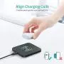 CHOETECH Wireless Charger (2 Pack),Qi-Certified 10W Max Fast Wireless Charging Pad Stand Bundle Compatible iPhone SE 2020/11/11 Pro/11 Pro Max/XS Max/XS/X, Samsung Galaxy S20+/Note 10, AirPods Pro