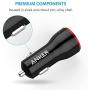 Anker Quick Charge 3.0 24W USB Car Charger, PowerDrive+ 1 for Galaxy S9/S8/Edge/Plus, Note 9/8/7 and PowerIQ for iPhone Xs/XS Max/XR/X/8/7/6/Plus, iPad Pro/Air 2/Mini, LG, Nexus, HTC and More