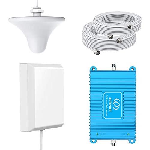 Cell Phone Signal Booster Verizon 700MHz Band 13 FDD 4G LTE Mobile Signal Repeater Booster Antennas Kits for Home and Office, Improves 4G LTE Data Rates and Supports Volte