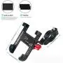 YF Universal Bicycle Phone Mount, Bike Holder Handlebar Cellphone Adjustable, Fits Phones from 3.5-7" Wide, Fall Prevention YF Universal Bicycle Phone Mount, Bike Holder Handlebar Cellphone Adjustable, Fits Phones from 3.5-7" Wide, Fall Prevention