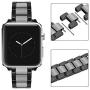 Aottom Compatible for Apple Watch Band 38mm Ceramic iWatch Series 4 40mm Band Ceramic Women Men Stainless Steel Butterfly Buckle Wristband Replacement Band for 38mm/40mm Apple Watch Series 4/3/2/1