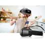 VR Headset Compatible with iPhone & Android - Limited Edition - Universal Virtual Reality Goggles for Kids & Adults - Your Best Mobile Games 360 Movies w/Soft & Comfortable New 3D VR Glasses | Silver