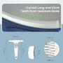 IOKHEIRA Dog Shedding Brush, Professional Dog Brush for Shedding with Quick Self-Cleaning Button, Effectively Reduces Shedding by Up to 95% for Dogs and Cats