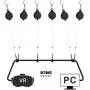 KIWI design VR Cable Management | Ceiling Pulley System for HTC Vive/Vive Pro Virtual Reality/Oculus Rift/PS VR/Microsoft MR/Samsung Odyssey VR Accessories (Black)