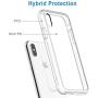 JETech Case for Apple iPhone Xs Max 6.5-Inch, Shockproof Bumper Cover, HD Clear