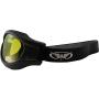 Global Vision Big Ben Goggles 2 Pairs Black Frames 1 Smoke Lens 1 Yellow Lens