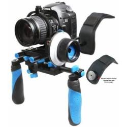 Morros DSLR Rig Shoulder mount rig Stabilizer and Follow Focus With Gear Ring Belt for DSLR cameras and Camcorders