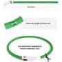 BSEEN LED Dog Collar USB Rechargeable