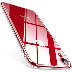 TORRAS Crystal Clear iPhone XR Cases, [10X Anti-Yellowing] [Ultra Thin Slim Fit] Soft Silicone TPU Protective Cover Case for iPhone XR, Clear
