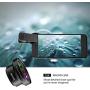 Phone Camera Lens, NOVPOT Pro Phone Lens Kit, 25X Zoom Telephoto Lens, 0.45X Wide Angle Lens & 15X Macro Lens Compatible with iPhone,iPad,Most Android Phones and Smartphones with Tripod
