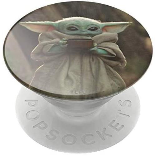 PopSockets PopGrip: Swappable Grip for Phones & Tablets - Star Wars - The Child Cup PopSockets PopGrip: Swappable Grip for Phones & Tablets - Star Wars - The Child Cup