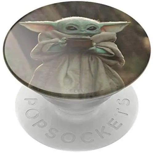 PopSockets PopGrip: Swappable Grip for Phones & Tablets - Star Wars - The Child Cup