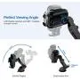 KLT Wireless Car Charger Mount 15W Qi Fast Charging Auto-Clamping Windshield Dash Air Vent Car Phone Holder Compatible with iPhone 11/11 Pro/11 Pro Max/XS/X/XR, Samsung S10/S10+/S9/S9+/S8/S8+, etc