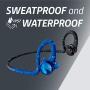 Plantronics BackBeat FIT 2100 Wireless Sweatproof and Waterproof in Ear Workout Headphones, Blue