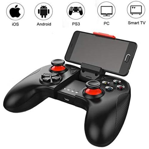 Mobile Game Controller Wireless Bluetooth Game Controller Gamepad Joystick for Android iOS iPhone iPod iPad Mobile Phone Tablet