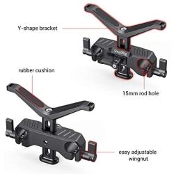 SMALLRIG 15mm Long Lens Support Bracket Height Adjustable for DSLR Camera Shoulder Rig (New) - 1087