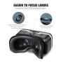 VR Headset for iPhone & Android Phone - Universal Virtual Reality Goggles - Play Your Best Mobile Games 360 Movies with Soft & Comfortable New 3D VR Glasses | + Adjustable Eye Protection System
