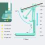 Cell Phone Stand, Adjustable Cell Phone Stand, TopACE Foldable Portable Desktop Stand, Phone Holder Stand for Desk Sturdy Aluminum Metal Stand for Phone/iPad/Kindle/Tablet/Switch (Green)