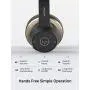 Mpow Bluetooth Headset V5.0 with Dual Microphone, Wireless PC Headphones,CVC8.0 Noise Canceling, On Ear for Computer,Cell Phone, Call Center, Office, Skype, 22 H Talk Time,Soft Earpad (Wired Optional)