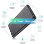 Portable Charger 26800mAh Power Bank, Ultra-High Capacity Universal External Battery Pack with 4 LED Indicator Dual USB Ports Battery Backup for Smart Phones,Tablet and More-[Black]