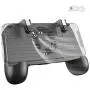 Mobile Controller with Portable Charger Cooling Fan Compatiple for PUBG/Call of Duty/Fotnite, L1R1 Mobile Game Trigger Joystick Gamepad Grip Remote for 4-6.5&quot Phone [2000mAh - No Bag]