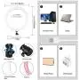Selfie Ring Light with Tripod Stand with Phone Holder for, Live Stream,Self-Portrait Shooting (Pink,1 X Fill Light +1 X Mobile Phone Clip, 11.8in) Selfie Ring Light with Tripod Stand with Phone Holder for, Live Stream,Self-Portrait Shooting (Pink,1 X Fill Light +1 X Mobile Phone Clip, 11.8in)