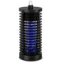 GLOUE Bug Zapper Indoor, 9W Powerful Insect Killer, Plug-in Electric Mosquito Zapper - Power Portable Home Mosquito Flying Insects Trap for Bedroom, Living Rooms, Kitchens