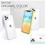 OULUOQI Compatible with iPhone 11 Pro Max Case 2019,Tempered Glass Screen Protector [2Pack] with Shockproof Clear Case for iPhone 11 Pro Max 6.5 inch.(Yellow)