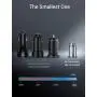 [2-Pack] AINOPE Car Charger, 4.8A All Metal Car Charger Adapter Dual USB Cigarette Lighter USB Charger Mini Flush Fit Compatible with iPhone 11/XR/x/8/7, iPad Air 2/Mini 3, Note 9/Galaxy S10/S9-Silver