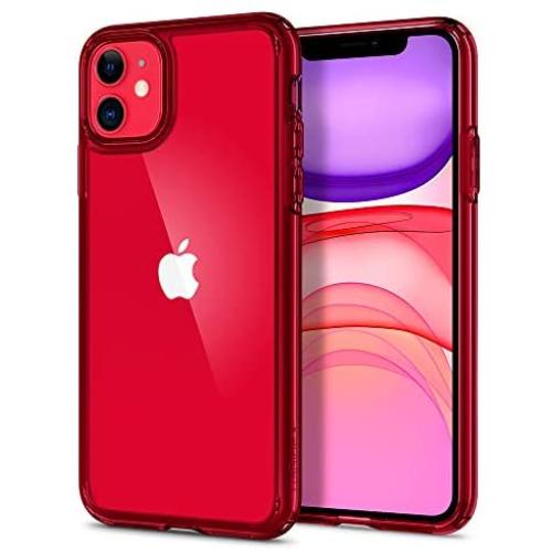 Spigen Ultra Hybrid Designed for Apple iPhone 11 Case (2019) - Red Crystal