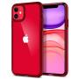 Spigen Ultra Hybrid Designed for Apple iPhone 11 Case (2019) - Red Crystal
