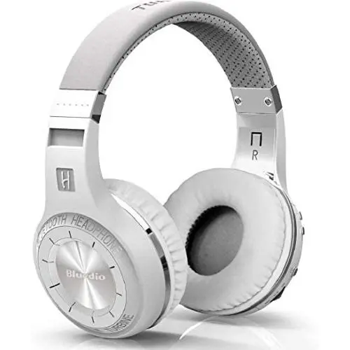 Bluedio Bluetooth 5.0 Headphones Over Ear, Wireless and Wired Bluetooth On-Ear Stereo Earphones Noise Cancelling Headsets with Microphone, Line-in/Line-Out/Amazon Web Service/Voice Contrl (White) Bluedio Bluetooth 5.0 Headphones Over Ear, Wireless and Wired Bluetooth On-Ear Stereo Earphones Noise Cancelling Headsets with Microphone, Line-in/Line-Out/Amazon Web Service/Voice Contrl (White)