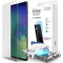 Galaxy S10 Plus Screen Protector Tempered Glass [Dome Glass] Full 3D Curved Edge, Easy Install Kit by Whitestone for Samsung Galaxy S10+ (2019) - 1 Pack