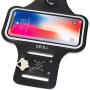 Tribe Water Resistant Cell Phone Armband Case for iPhone 11, 11 Pro Max, Xs Max, Xr, 8 Plus, 7 Plus, 6 Plus, Galaxy S10 Plus, S9 Plus, S8 Plus, Notes and More. Adjustable Elastic Band & Key Slot