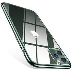 TORRAS iPhone 11 Pro Max Case, Ultra-Thin Slim Fit Soft Silicone TPU Cover Case Compatible with iPhone 11 Pro Max Case 6.5 inch (2019), Midnight Green
