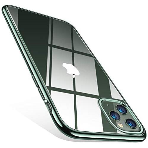 TORRAS iPhone 11 Pro Max Case, Ultra-Thin Slim Fit Soft Silicone TPU Cover Case Compatible with iPhone 11 Pro Max Case 6.5 inch (2019), Midnight Green