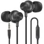 Wired Earbuds with Microphone, Overtime in-Ear Headphones with Pure Sound, Ear Buds with Mic, Earphones for iPhone 6/6s Plus/5s/SE, Galaxy, Android Smartphones, Tablets - Black Wired Earbuds with Microphone, Overtime in-Ear Headphones with Pure Sound, Ear Buds with Mic, Earphones for iPhone 6/6s Plus/5s/SE, Galaxy, Android Smartphones, Tablets - Black