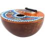 VGEBY1 7 Key Tuneable Coconut Shell Mbira Portable Kalimba Adjustable Finger Thumb Piano Musical Instrument (Random Pattern)
